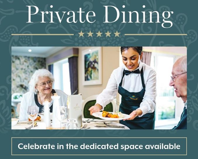 Private Dining Room for all your Celebrations 