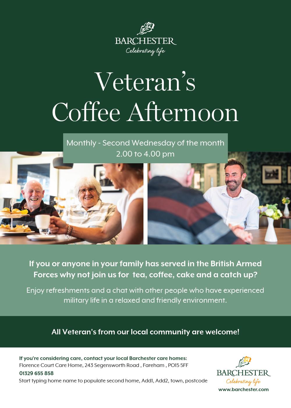 Veterans Coffee Afternoon