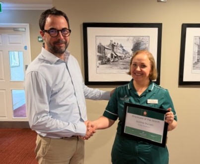 Staff member of the month