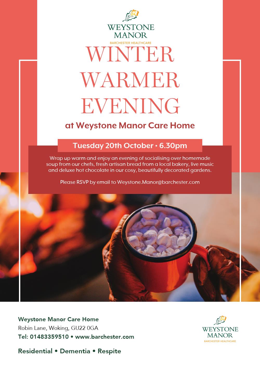 Winter Warmer Evening