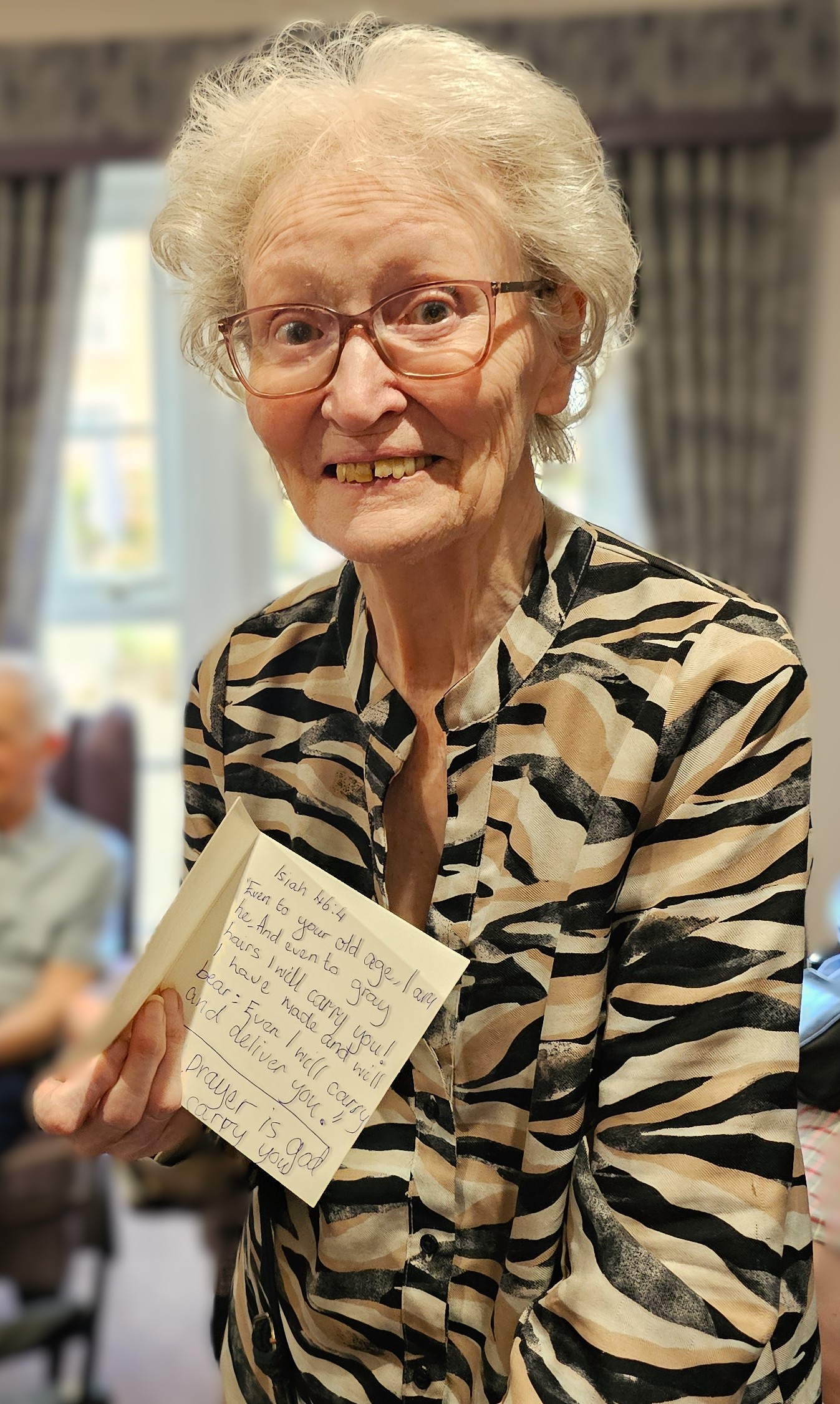 Resident attending Seventh Day Adventist Church