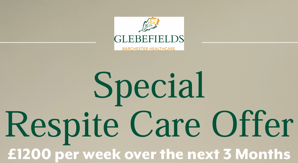 Respite Special Offer - 3 MONTHS for just £1,200 per week.
