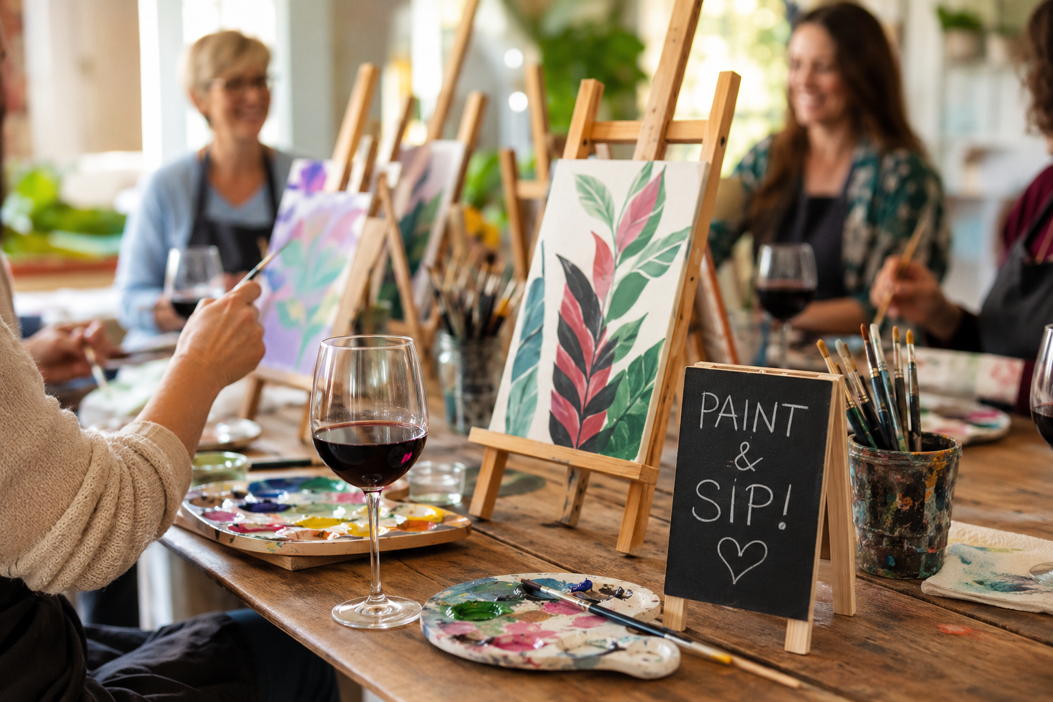 Paint & Sip Community Event