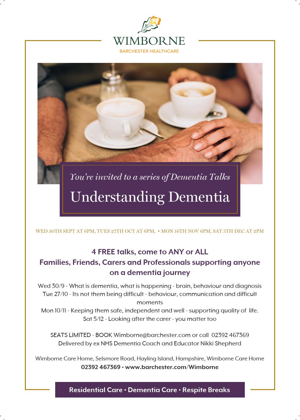 A powerful series of Dementia Talks