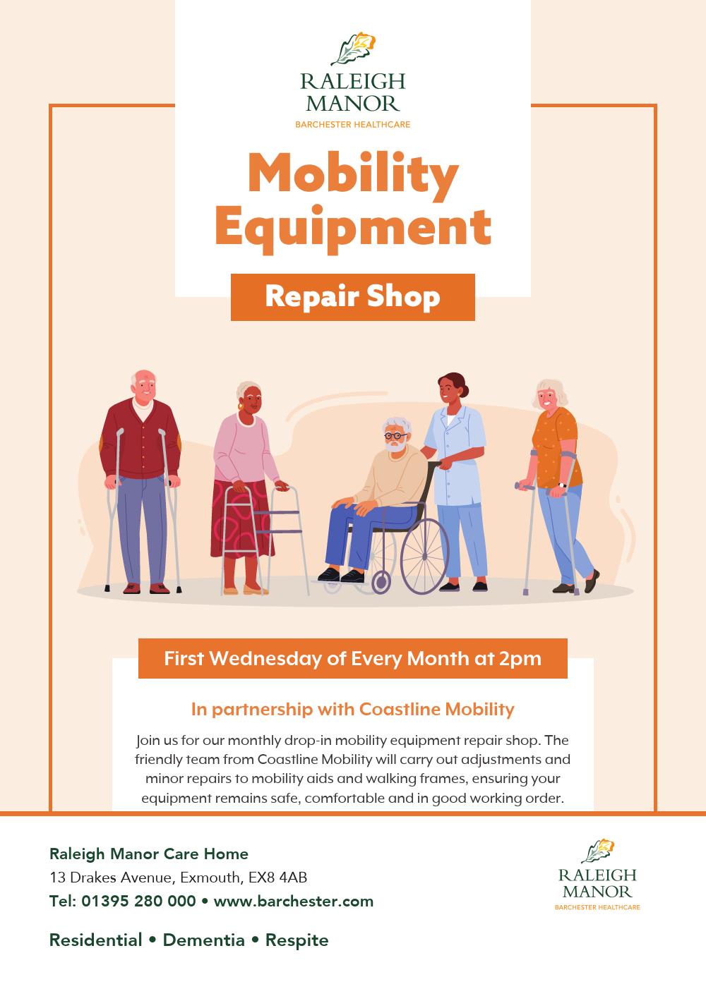 Mobility Equipment Repair Shop
