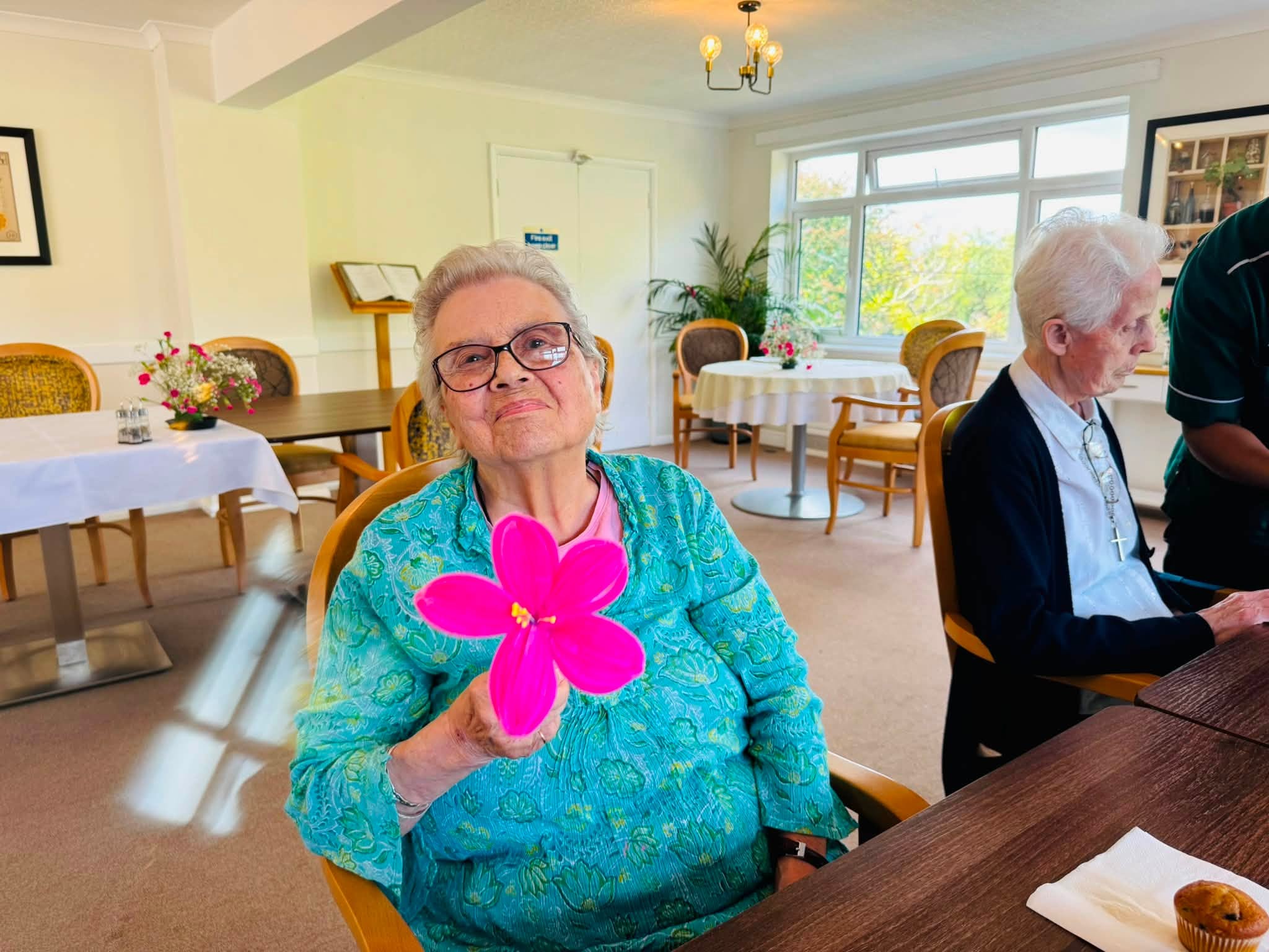 Creating beautiful flowers 