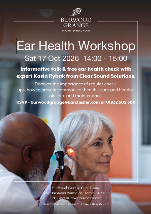 Free Ear Health Check and Talk - 17 October 2026