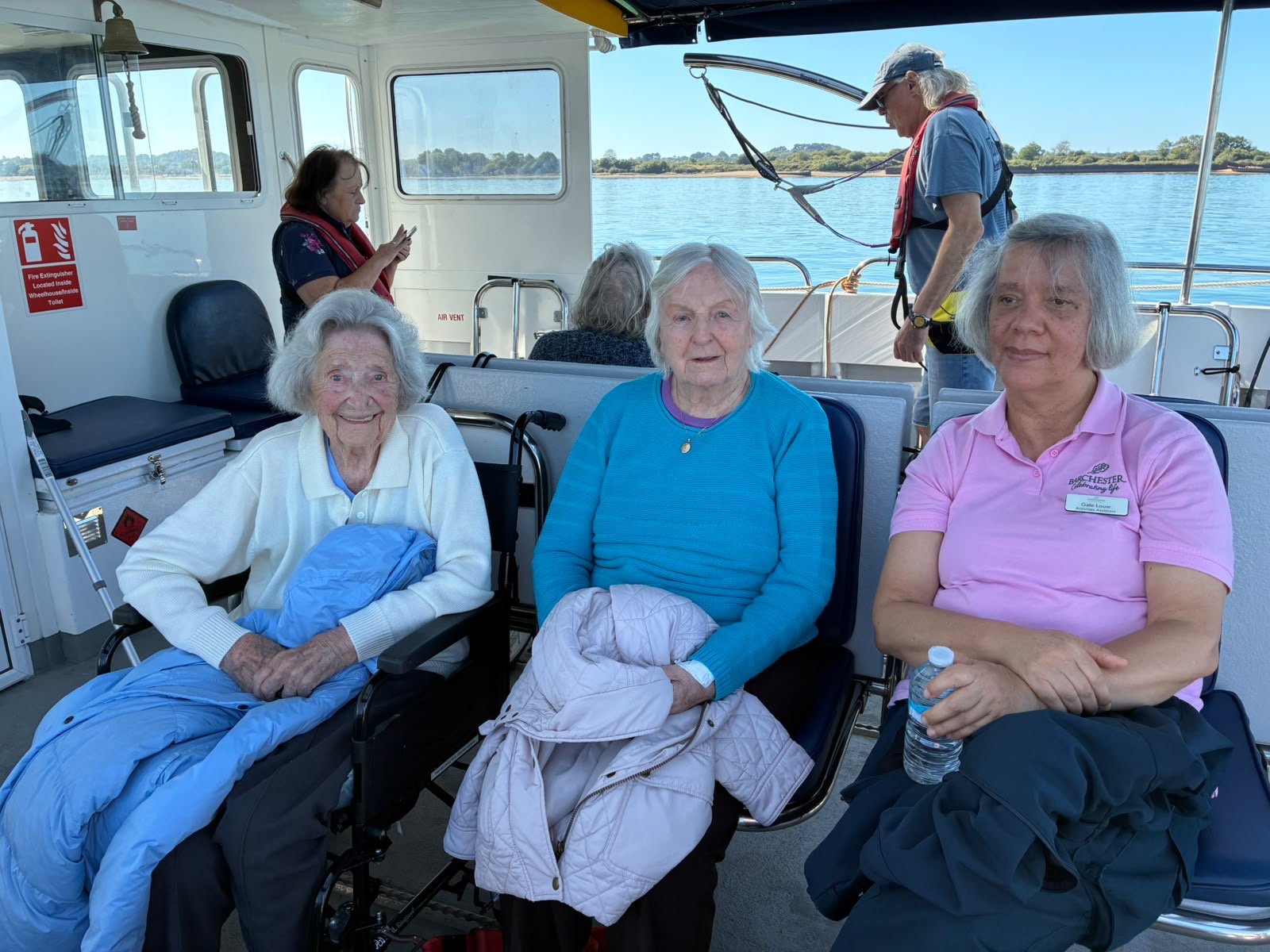 A wonderful boat trip for our residents!
