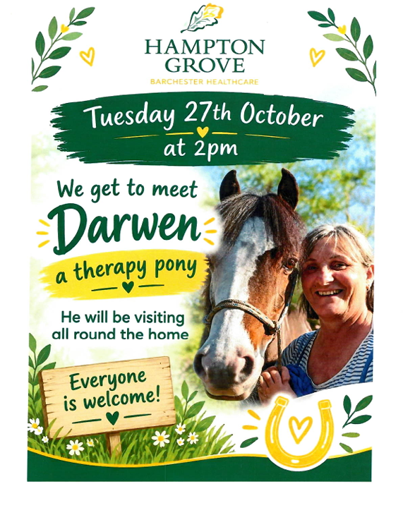 We have someone visiting we'd love you to meet.