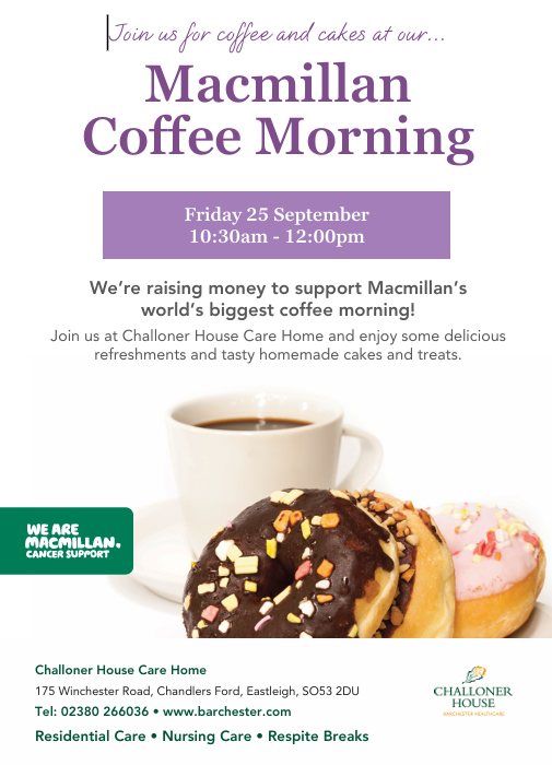 Macmillan Coffee Morning