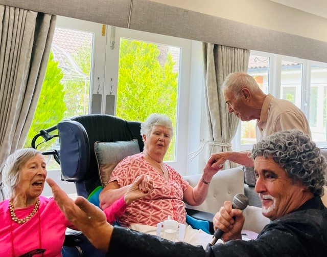 An afternoon of music, laughter and a little bit of craziness! 