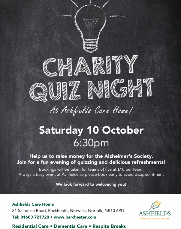 Charity Quiz Night