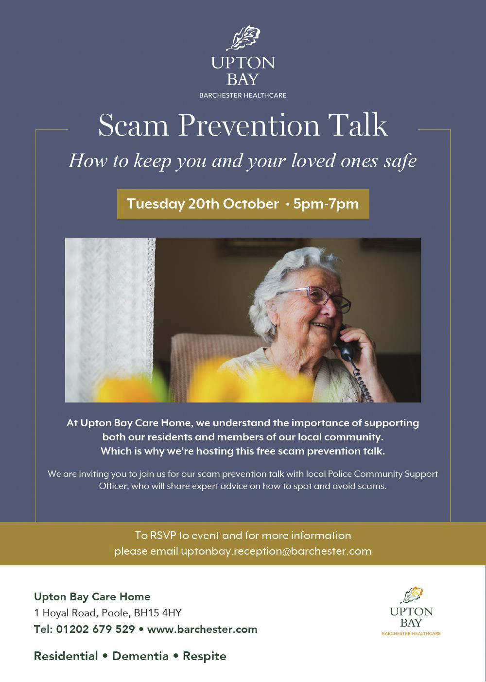 Scam Prevention Talk