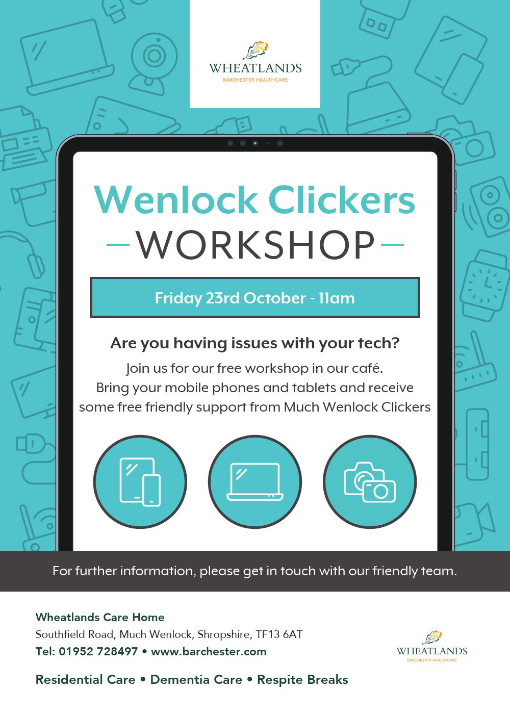 Wenlock Clickers Workshop at Wheatlands