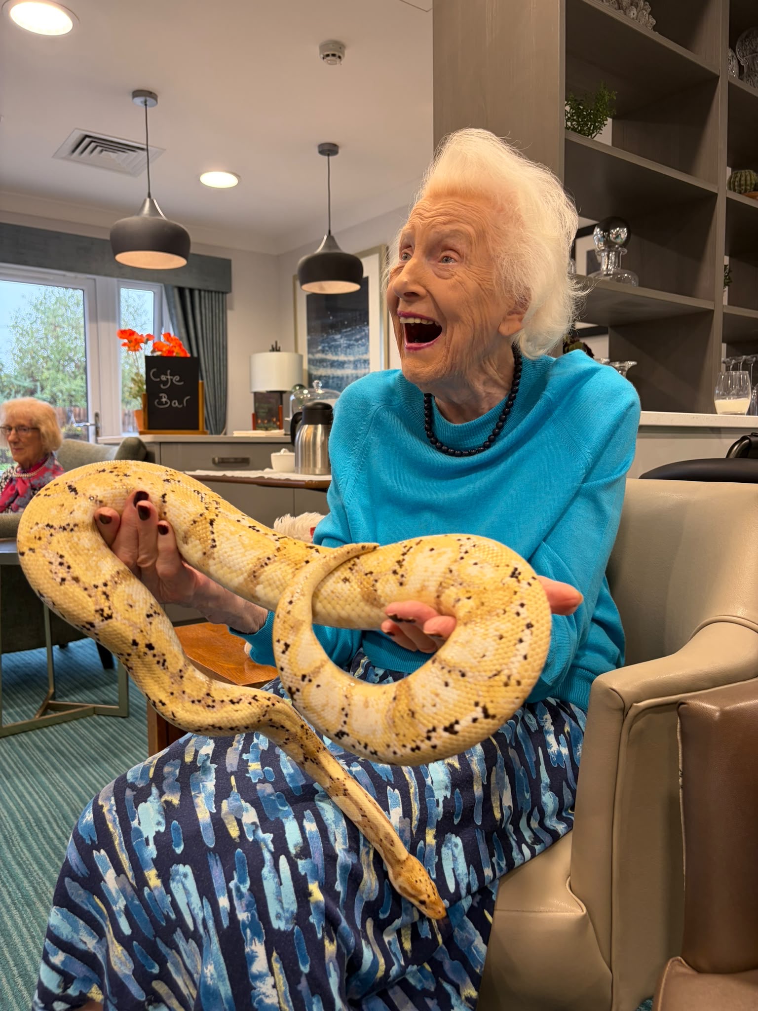 A visit from some fascinating creatures at Moors Manor