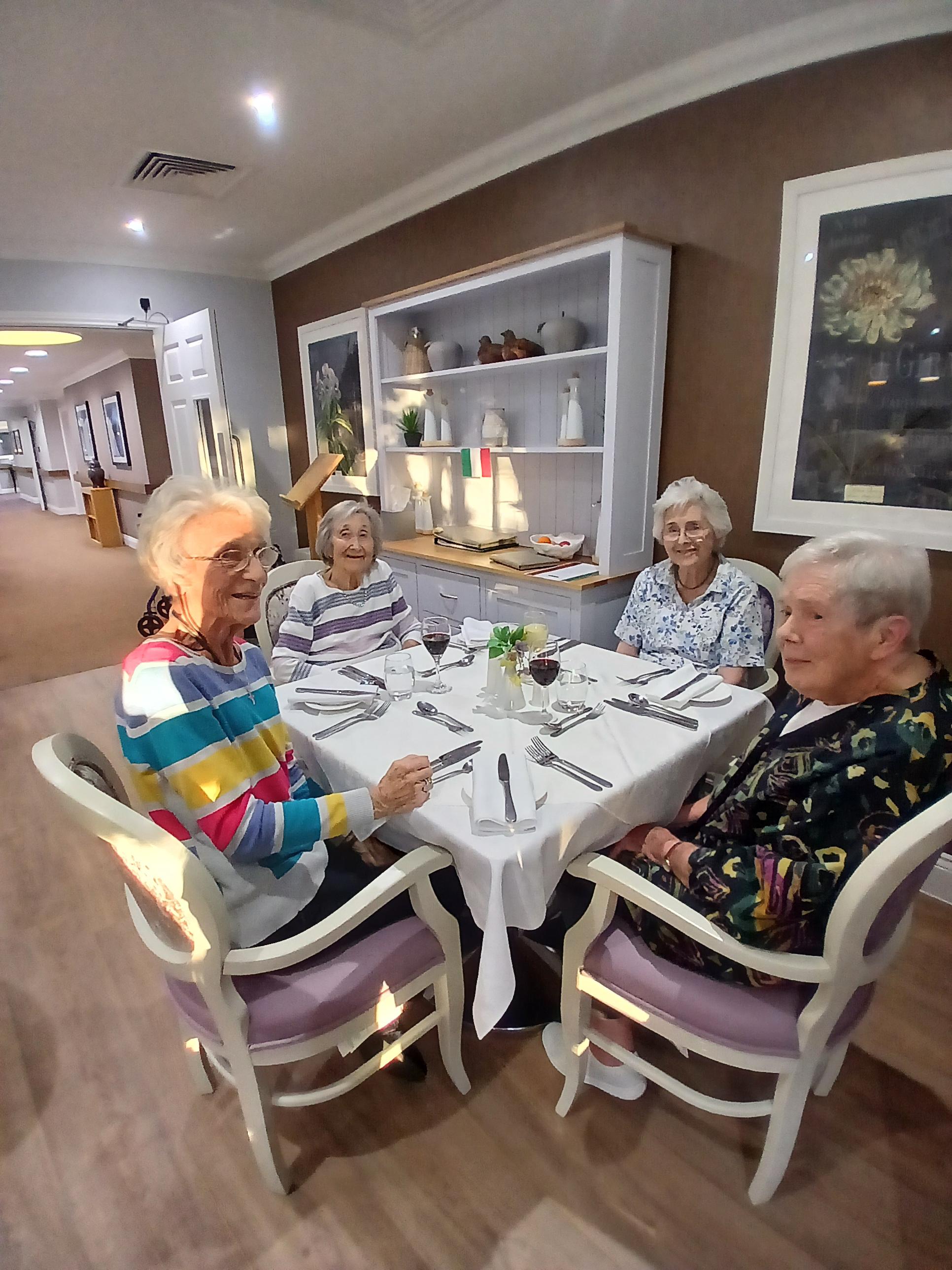 Italian supper club at Wilton Place