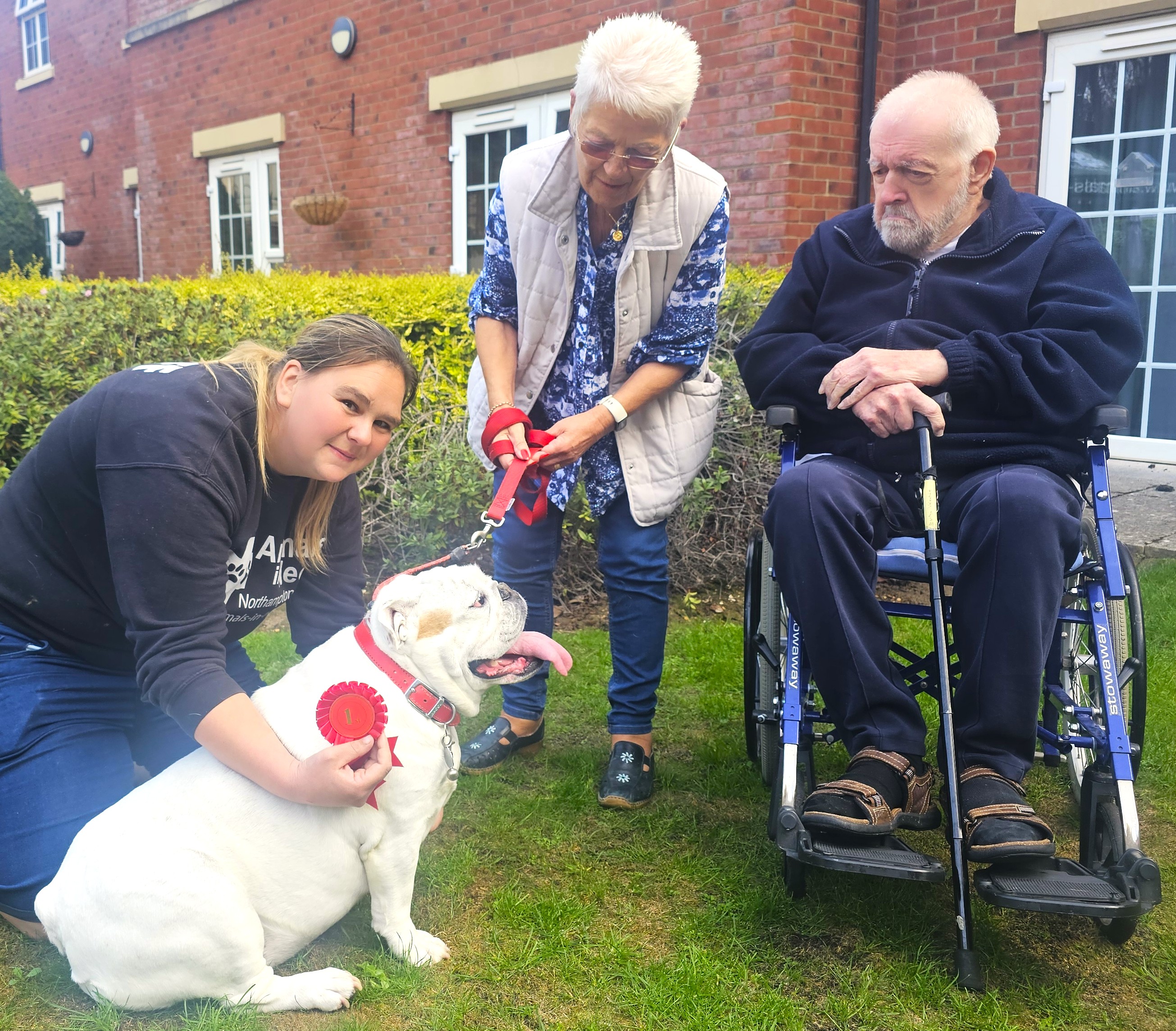 Residents and their families enjoyed the day