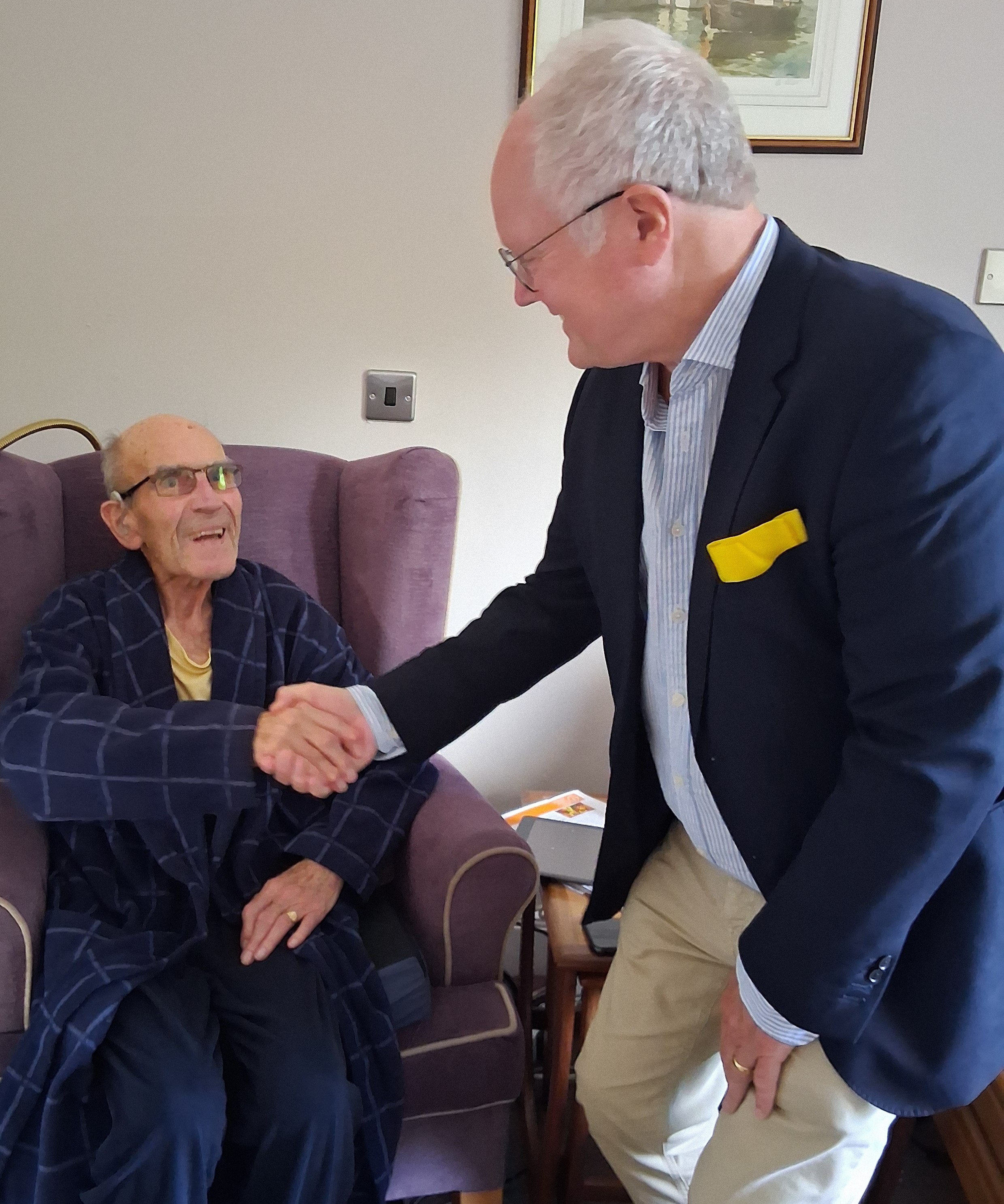 A Special Visit to West Oak Care Home