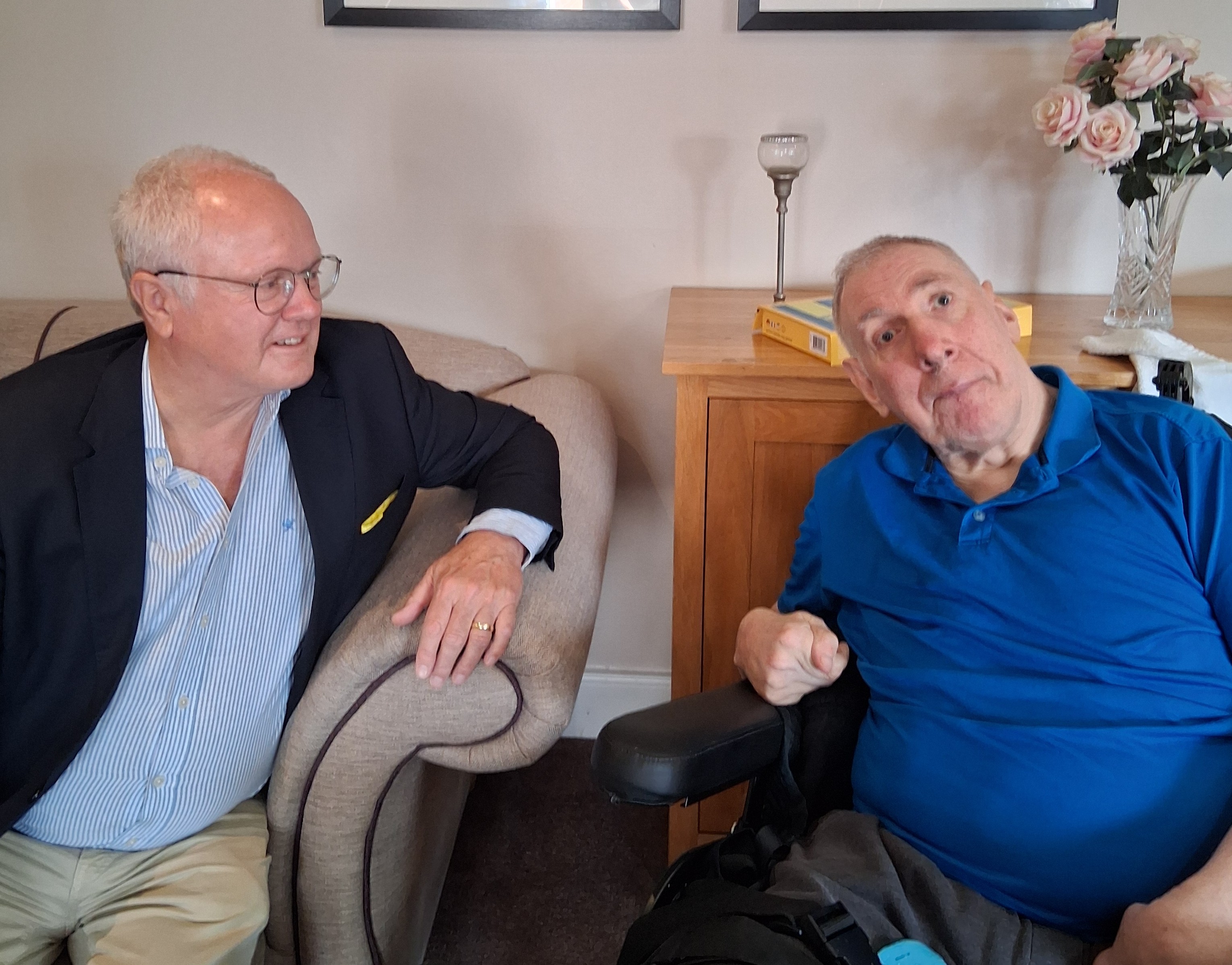 A Special Visit to West Oak Care Home