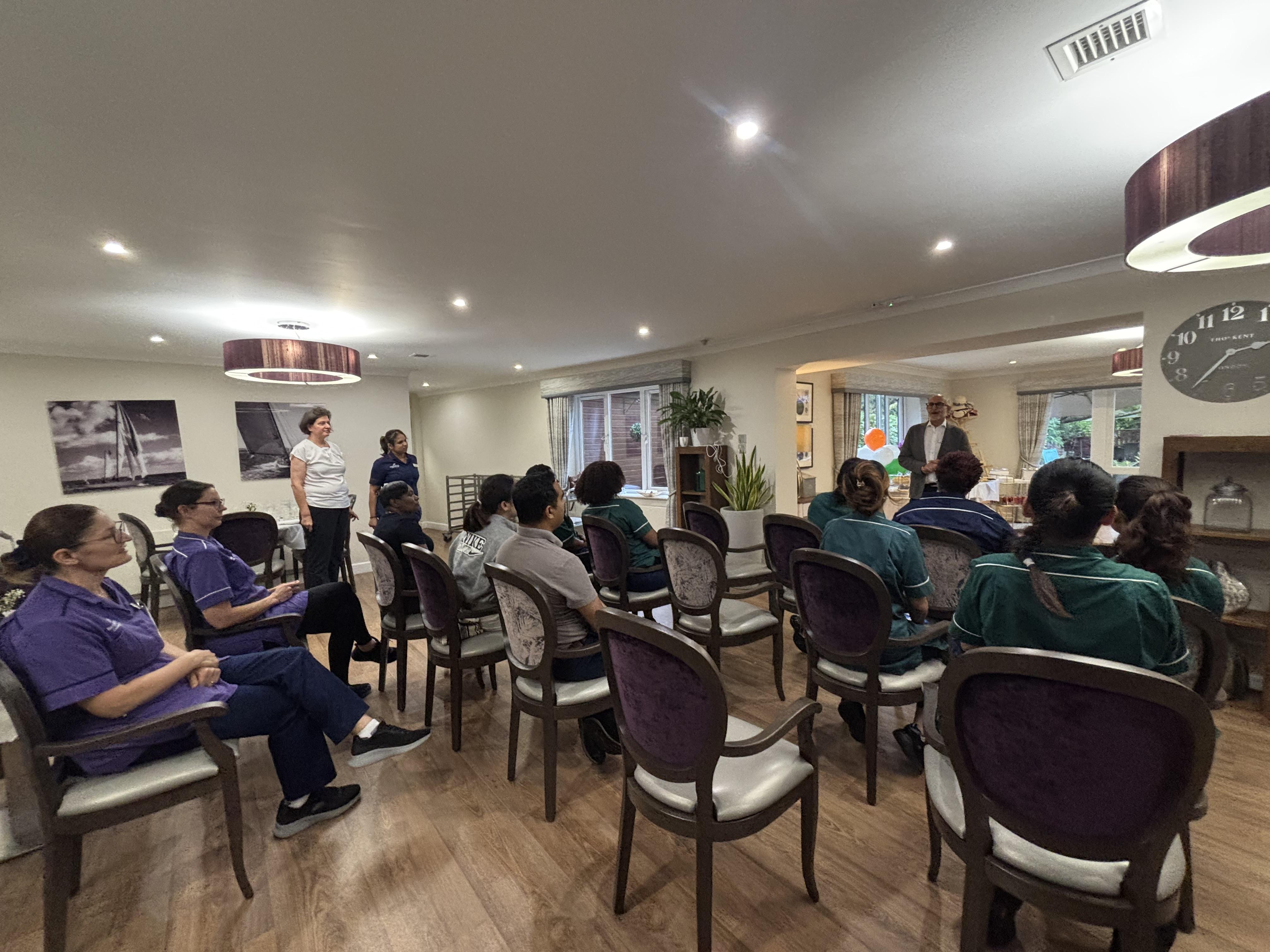 Celebrations at Atfield House