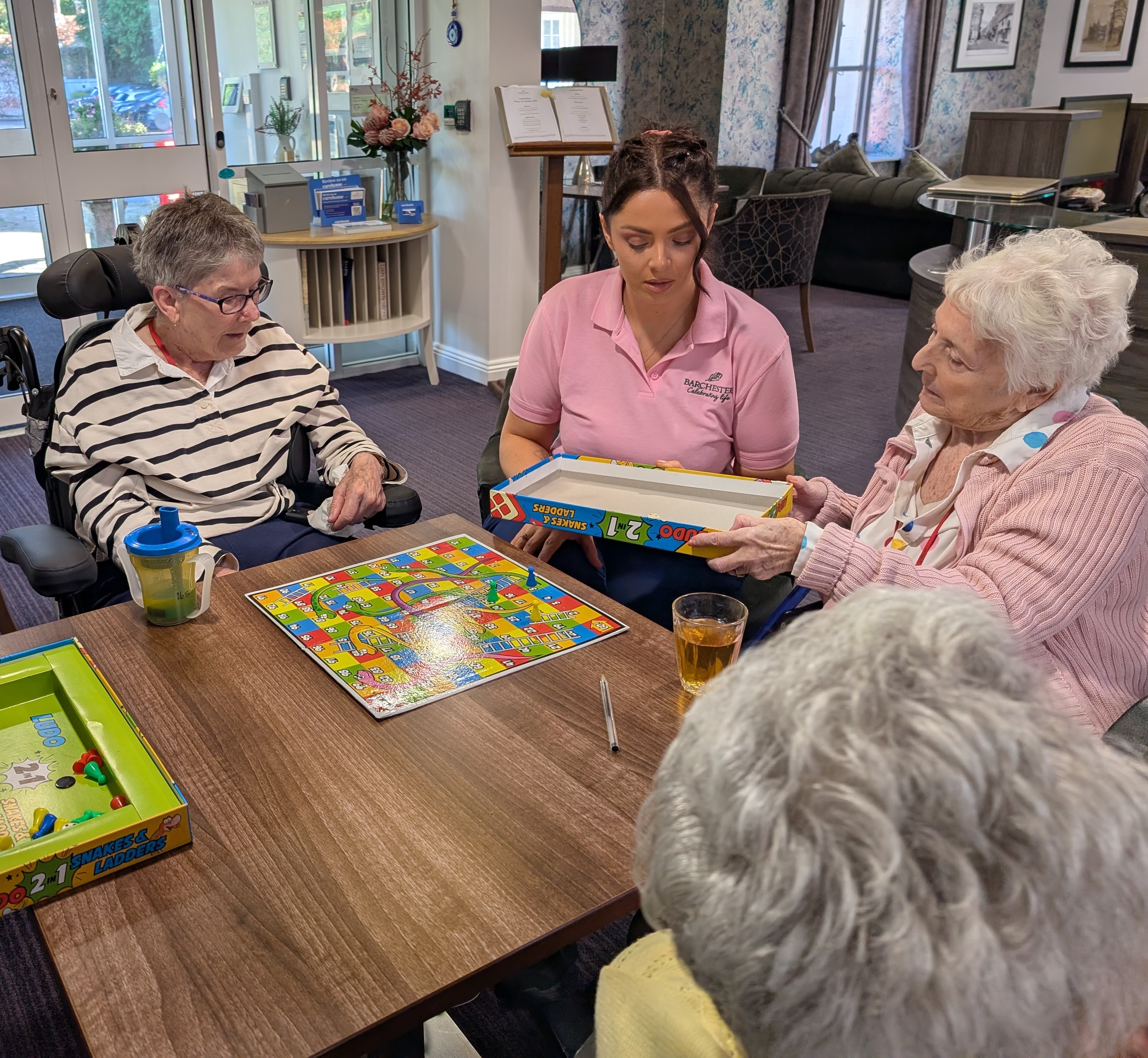Board games at Cedars