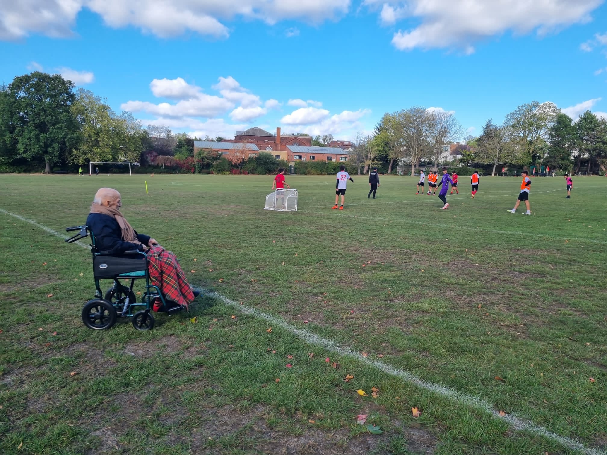A Lovely Afternoon of Football for Jack