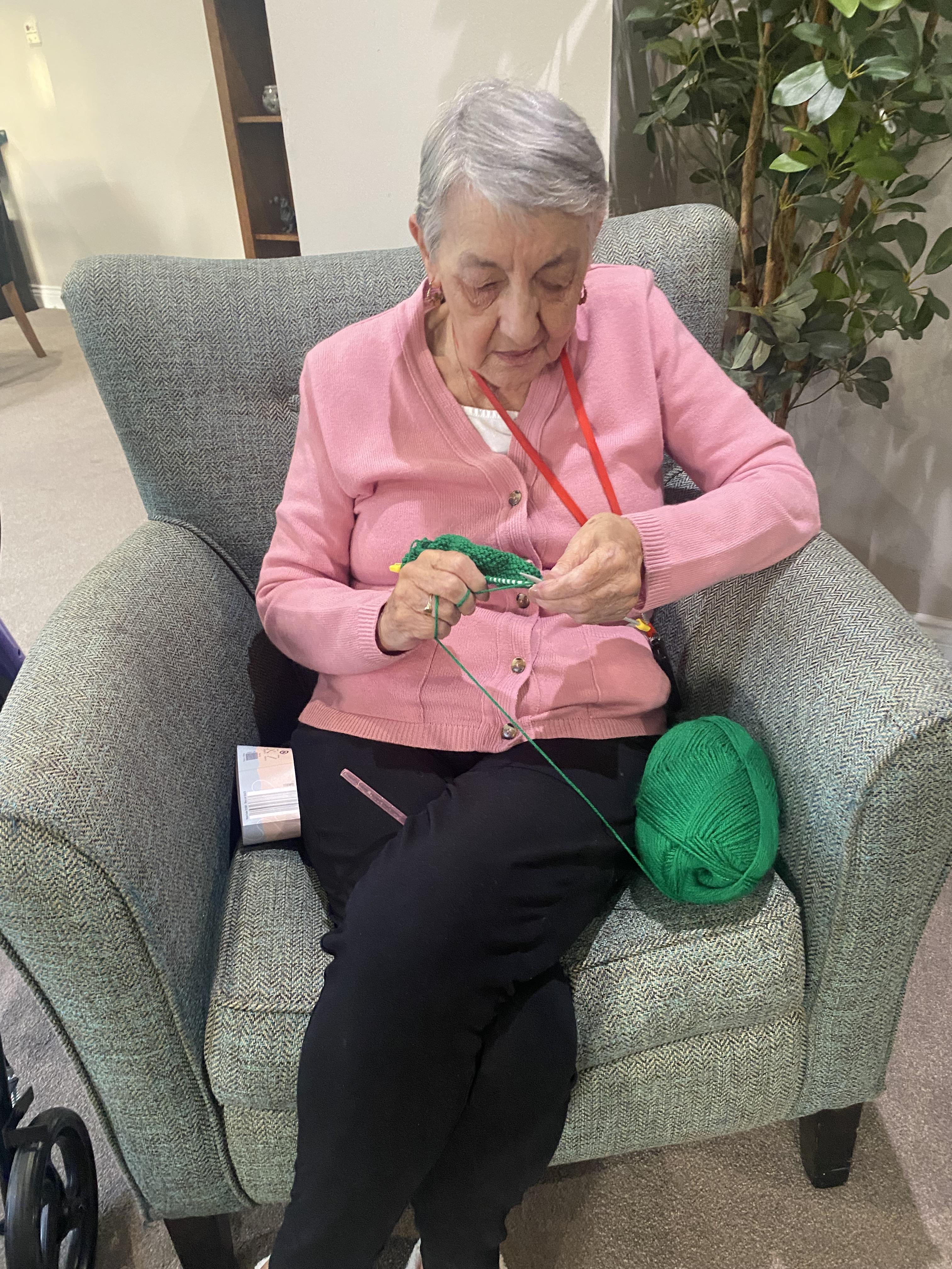 Knitting club