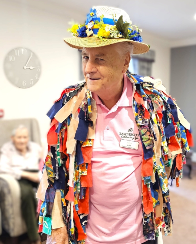 Braybrooke Morris Dancers Delight Residents