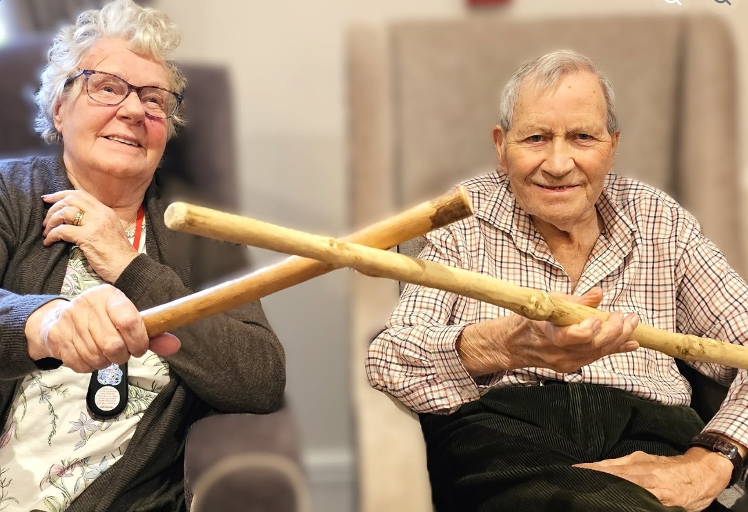 Braybrooke Morris Dancers Delight Residents