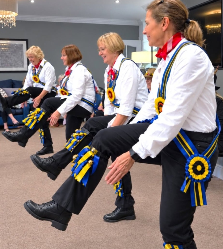 Braybrooke Morris Dancers Delight Residents