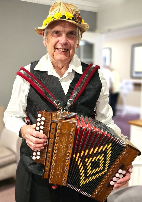 Braybrooke Morris Dancers Delight Residents