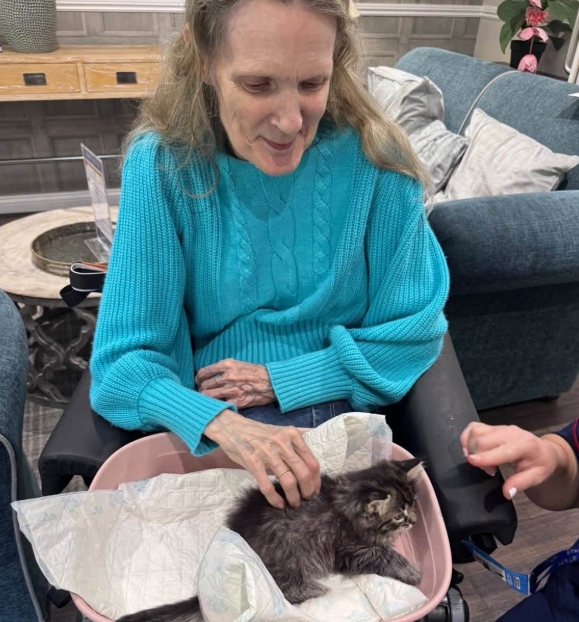 Pet Therapy with lots of Cuddles