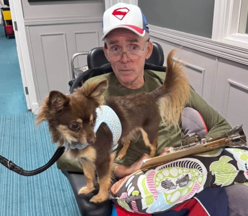 Pet Therapy with lots of Cuddles