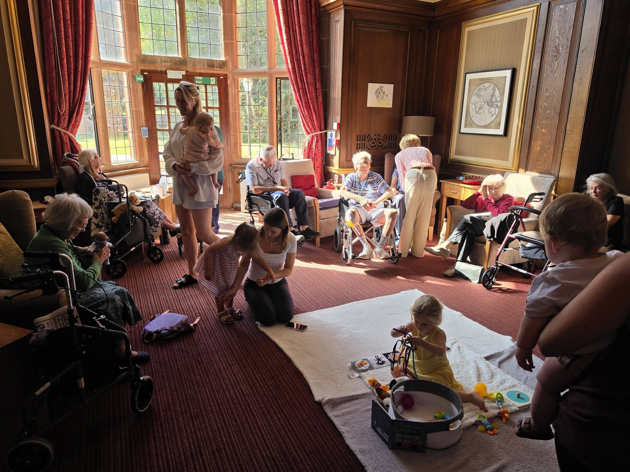 Baby group visit