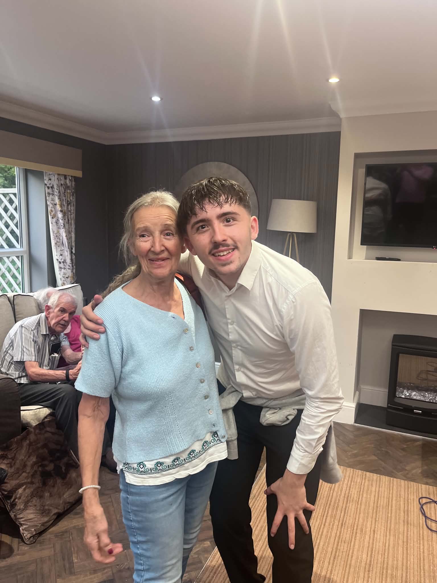 Britain’s got talent star came to Boroughbridge Manor
