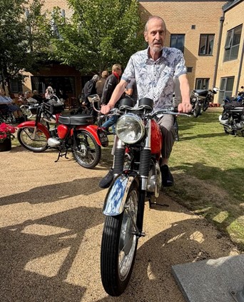 Bikers visit