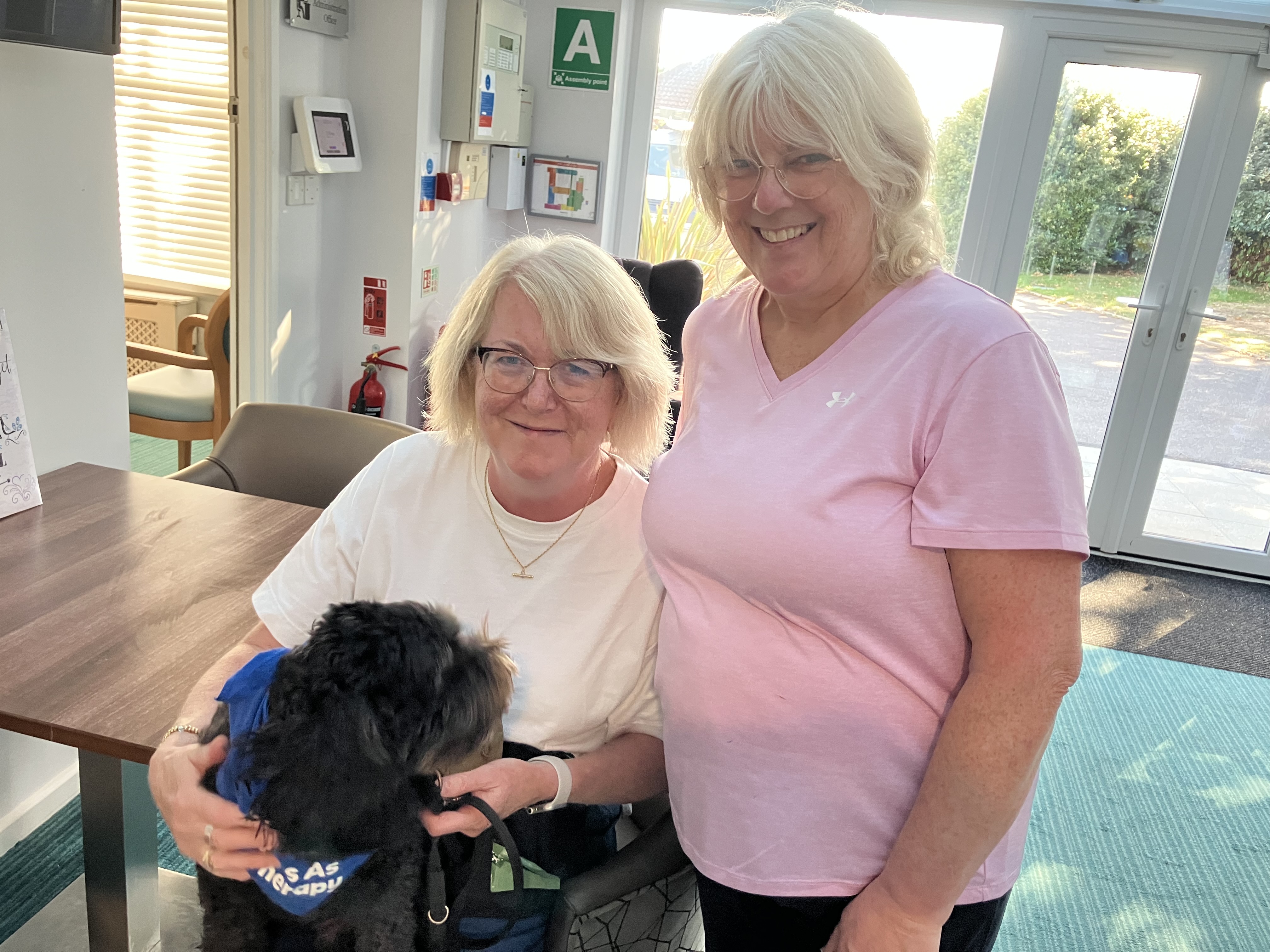 Our regular Pets as Therapy Dog visit is huge success