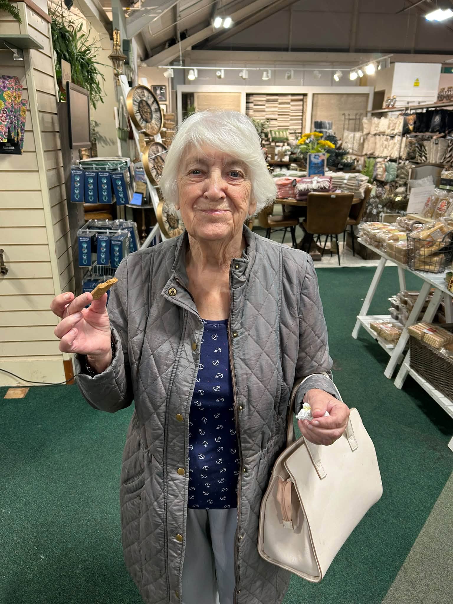 Residents enjoy the local Garden centre 