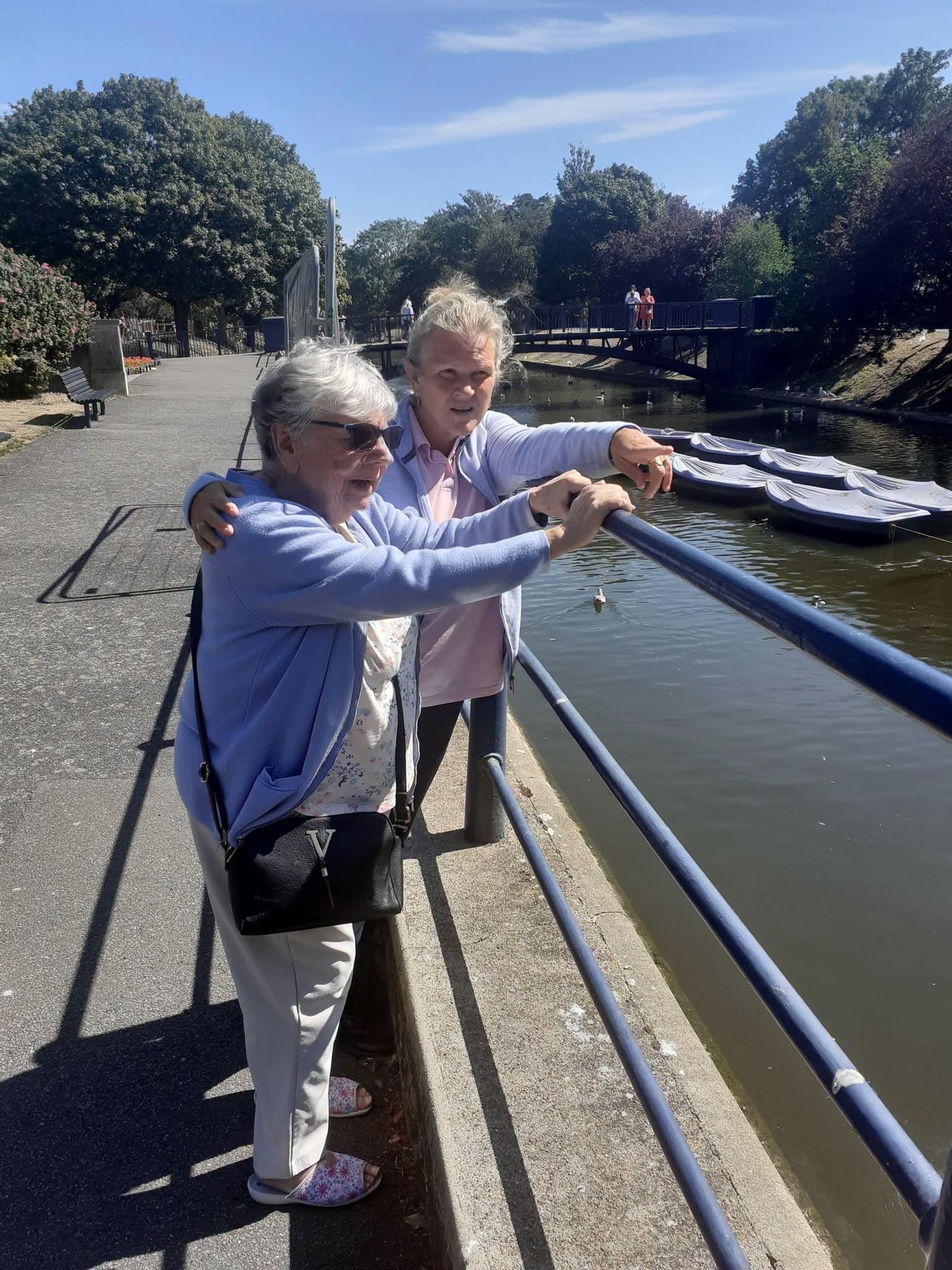 Making memories at Hythe canal