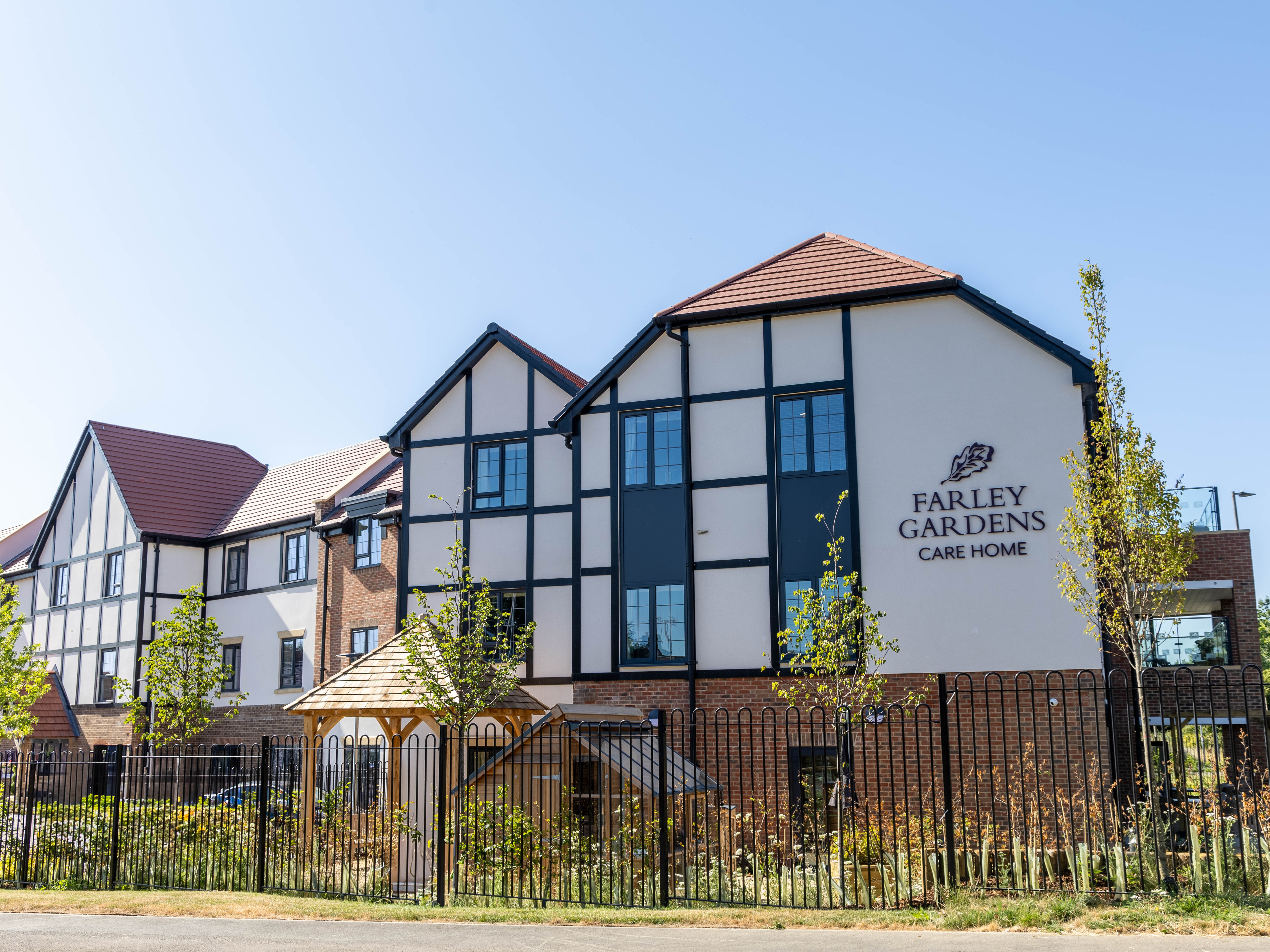 Front of Farley Gardens care home