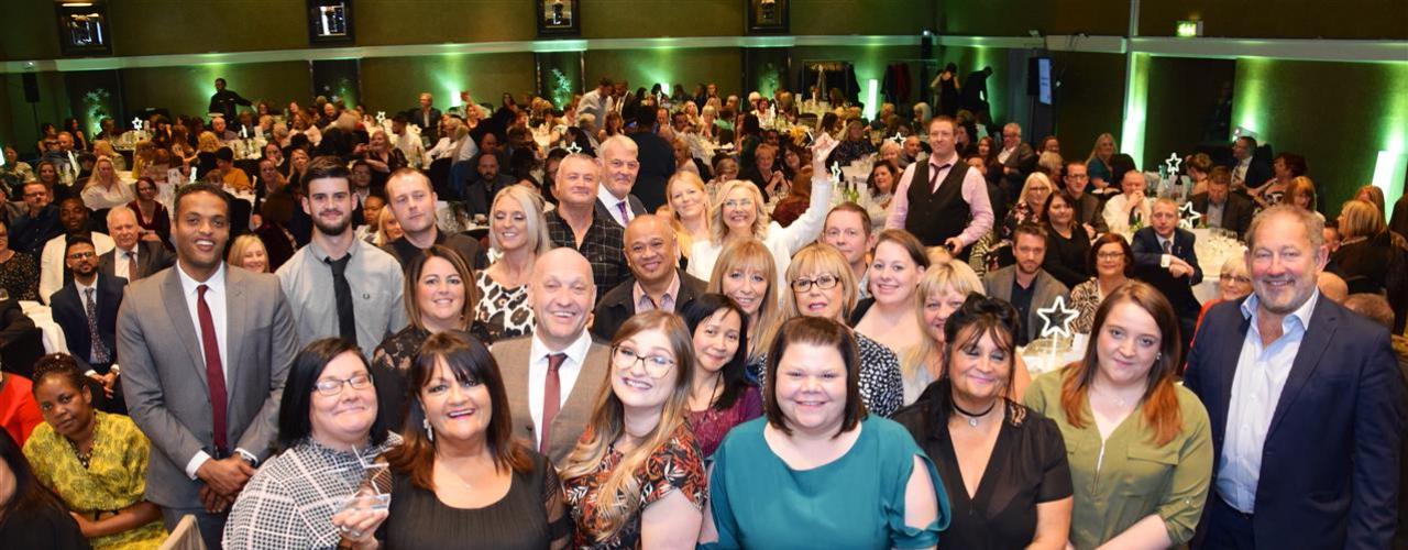 Staff members at Care Awards