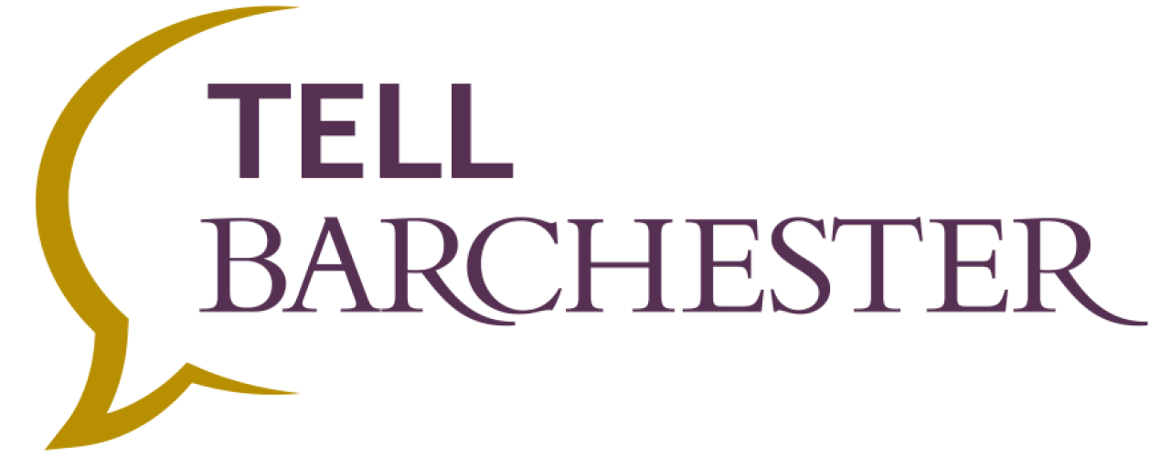 Tell Barchester logo