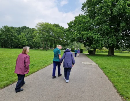 Visiting Haslam Park