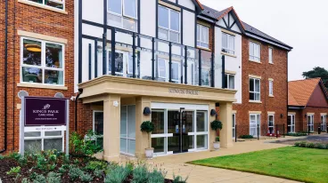 Kings Park care home in Ferndown