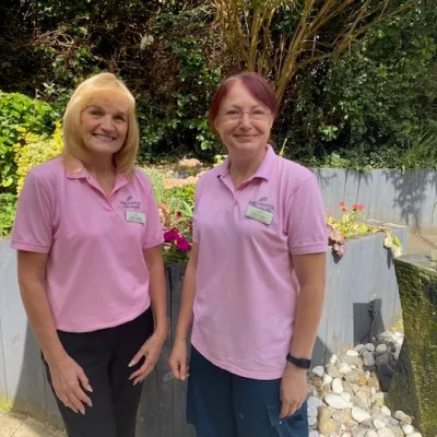 Dawn Davies and Helen Fagan