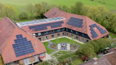 Hurstwood View Care Home Solar Panel Installation