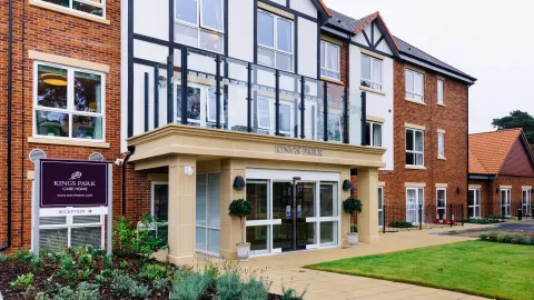 Kings Park care home in Ferndown