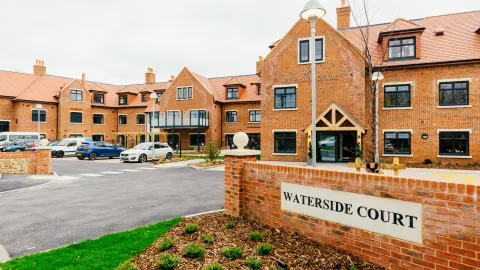 Waterside Court care home in Wallingford