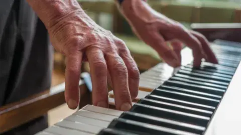 Learning an instrument can hold off effects of ageing on the brain, say scientists