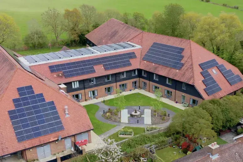 Hurstwood View Care Home Solar Panel Installation